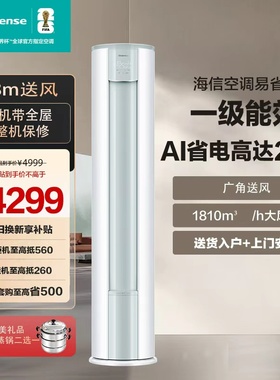Hisense/海信 KFR-72LW/E290-X1 海信空调大3匹柜机变频一级节能