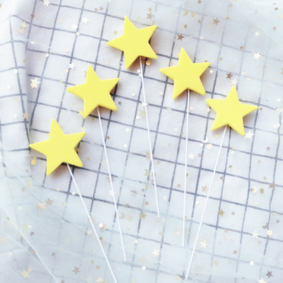 烘焙软陶加厚百搭银色生日蛋糕