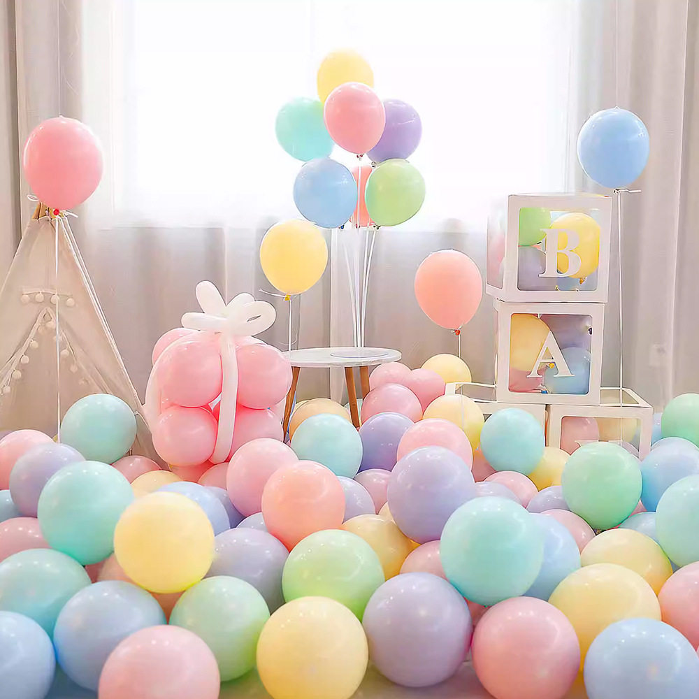 马卡龙色气球100个装儿童周岁生日派对婚礼结婚求婚场景布置装饰,节庆用品/礼品,节日装扮用品,淘宝优惠券,粉丝福利购,淘宝优惠卷