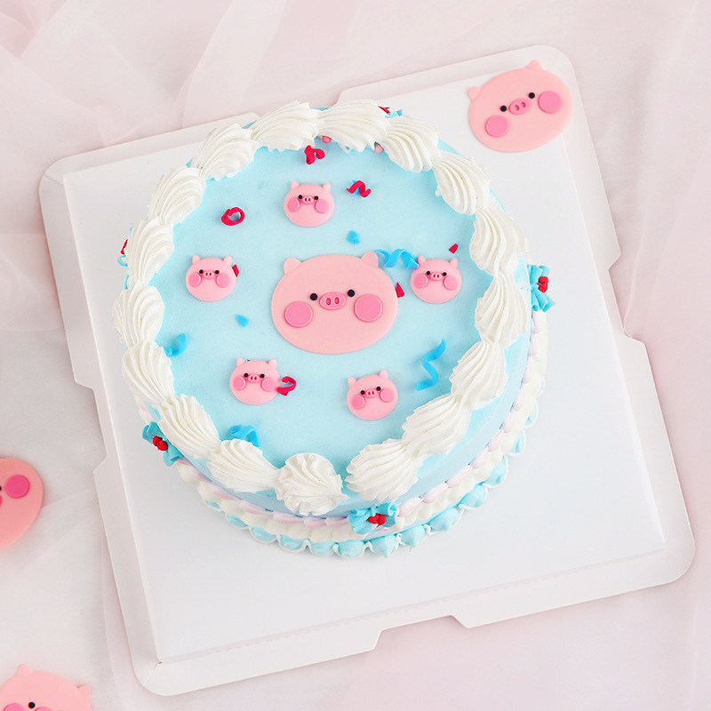 网红生日蛋糕装饰甜品台派对于装扮萌萌粉嫩小猪防手绘软胶猪仔,节庆用品/礼品,节日装扮用品,淘宝优惠券,粉丝福利购,淘宝优惠卷