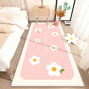 卧室床边地毯阳台飘窗垫高级感脚垫子儿童房间榻榻米地垫防滑坐垫