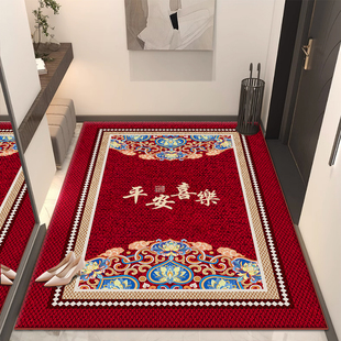 进门玄关地毯现代高级感入户门地垫新款家用门垫轻奢防滑脚垫竖版