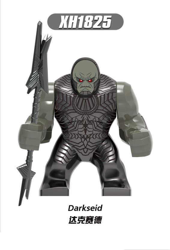 超英dc反派黑暗君主达克赛德拼装积木大人仔儿童玩具袋装x1825