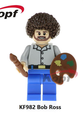 KF982美国油画KF992画家KF464拼装人仔益智KF814玩具男孩KF278