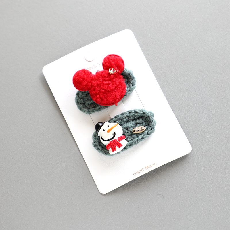 圣诞老人礼物发夹儿童头饰