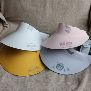 日本猫咪 空顶 防晒帽  可调节 阻挡99%紫外线 物理防晒