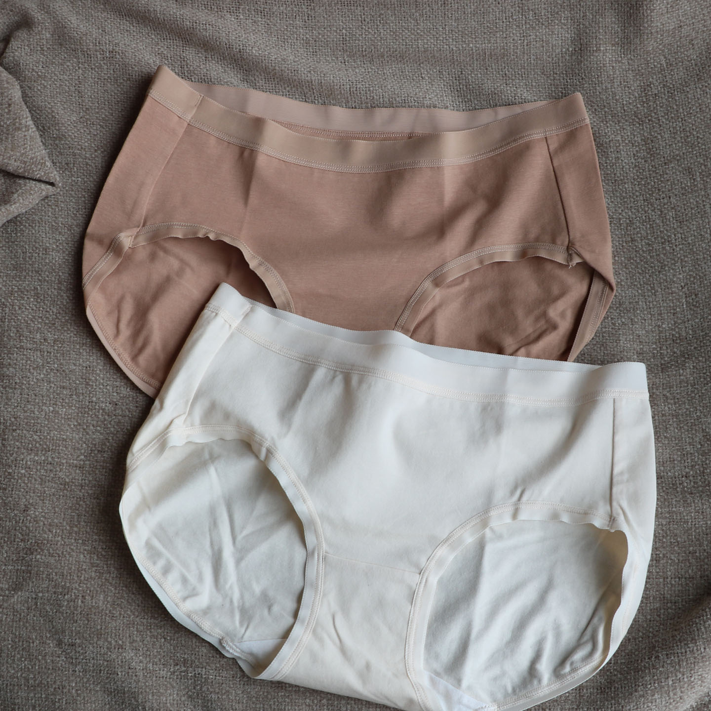 自留好穿的裸色纯棉内裤