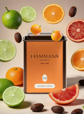 【运损】DAMMANN路易波士柠檬可乐风味红茶rooibos citrus草本