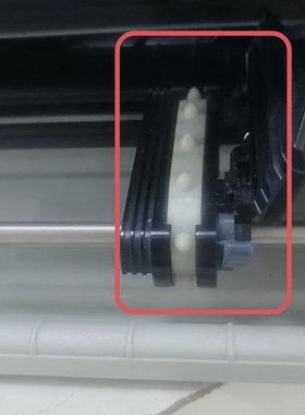 星谷cp-540k进纸夹 针式打印机配件TY20K后进纸器 拖纸架皮带轮