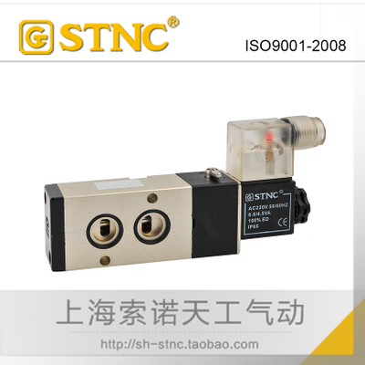 【STNC索诺天工】二位五通板式电磁阀TG2521-06M代替亚德客4M210