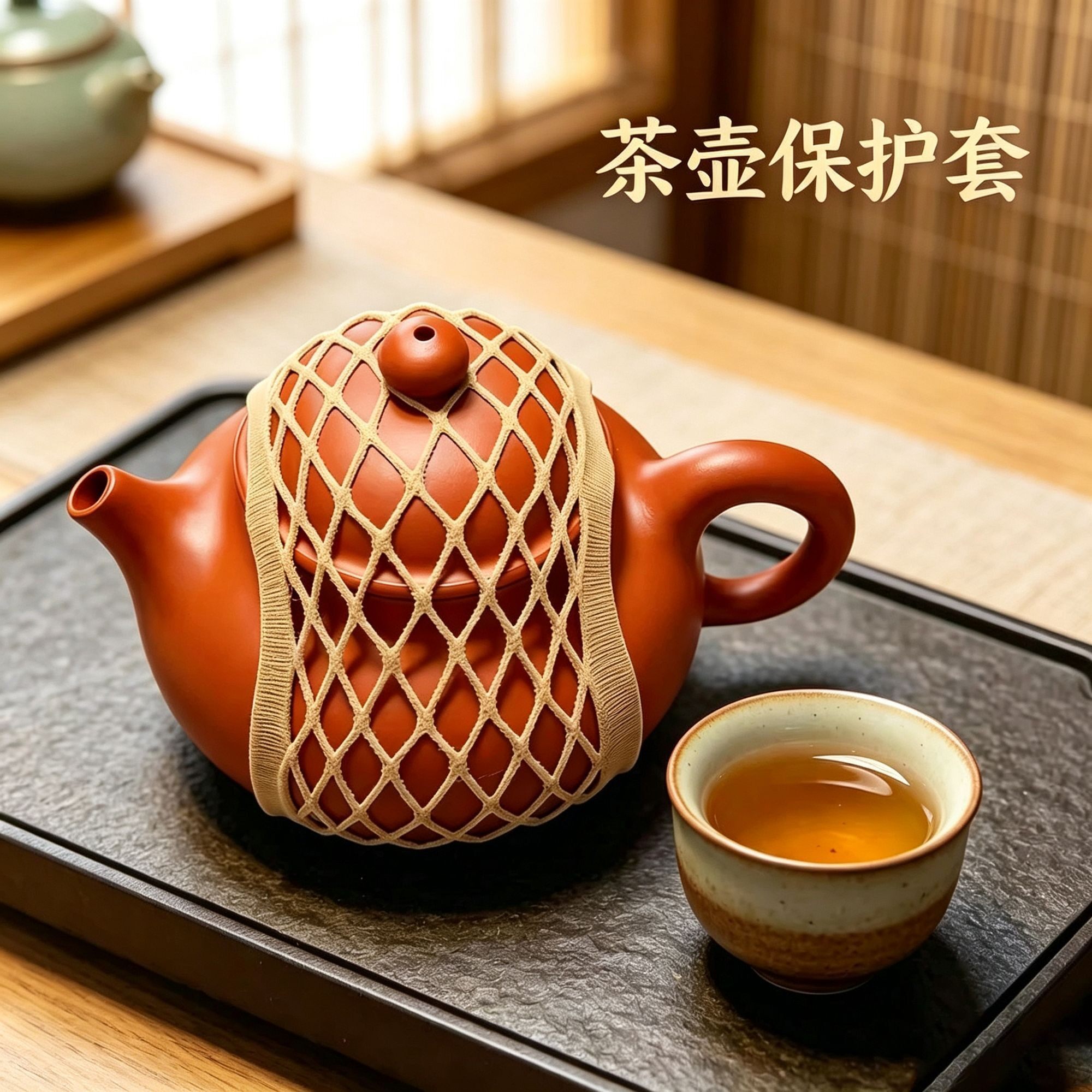 紫砂壶防磕碰保护条盖碗包装绑袋