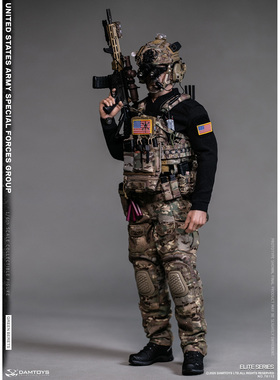 DAMTOYS 1/6 美国陆军特种作战群 绿色贝雷帽 78112 定金