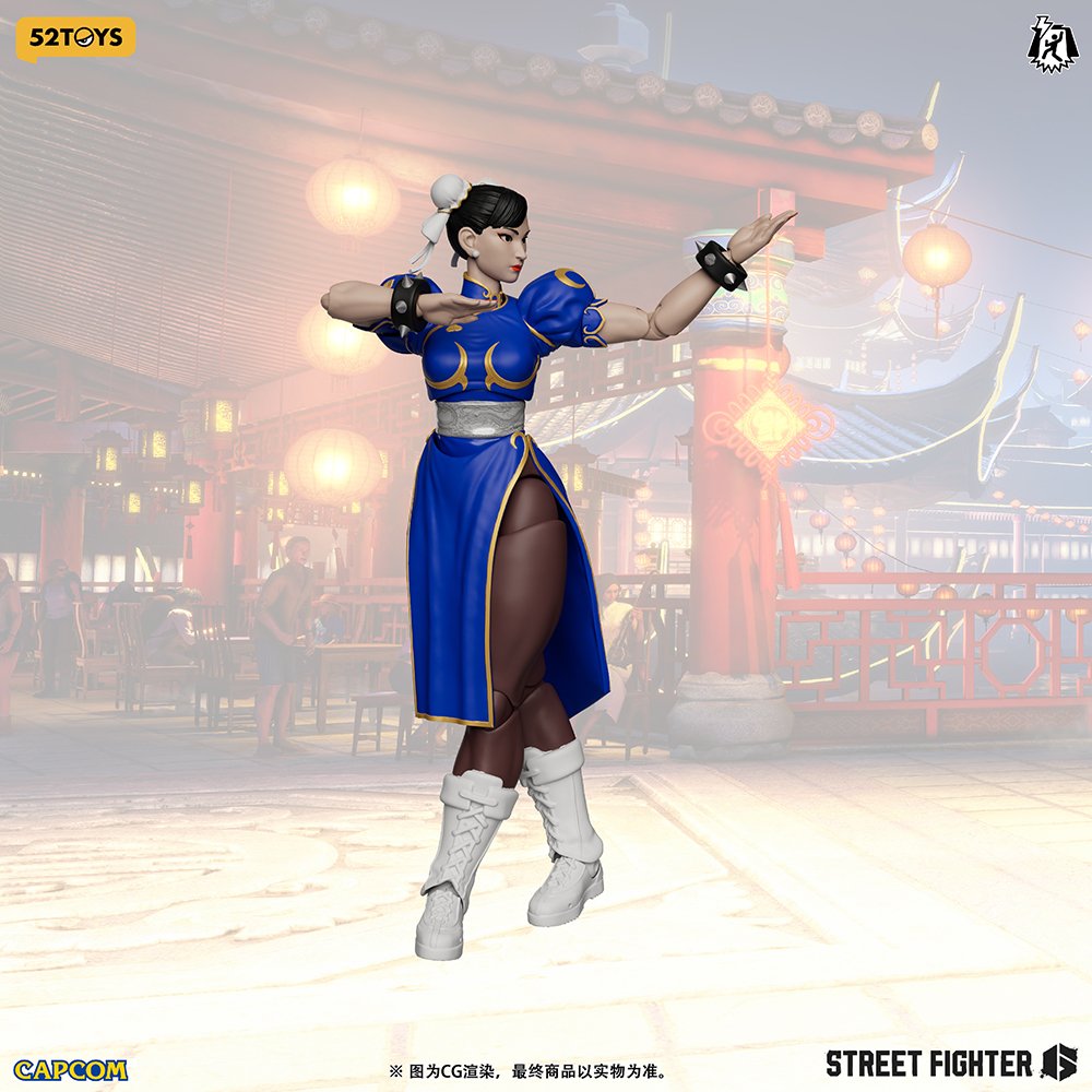 52TOYS 闪电奇舞 街头霸王街霸 春丽 Outfit2 可动手办 定金