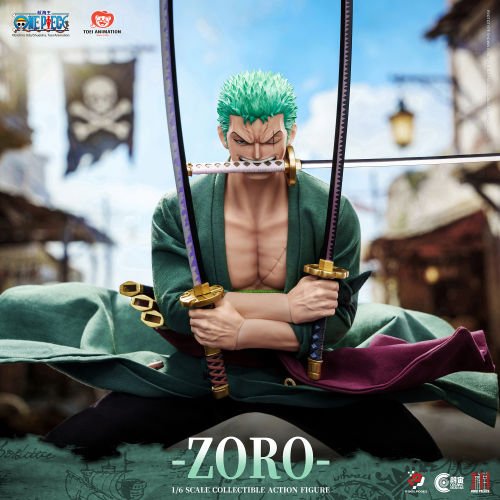 朗宙 集美殿堂 ONE PIECE 航海王 1/6 索隆 可动人偶 定金