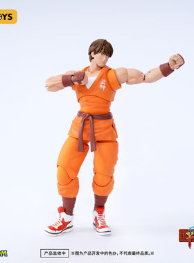 52TOYS 街头霸王 快打旋风 武神 凯 1/12 可动手办 定金