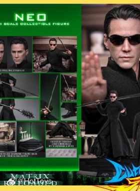 HT Hot Toys 1/6 黑客帝国2 重装上阵 尼奥 MMS868 可动 定金