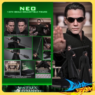 可动 Hot Toys 黑客帝国2 上阵 重装 定金 尼奥 MMS868