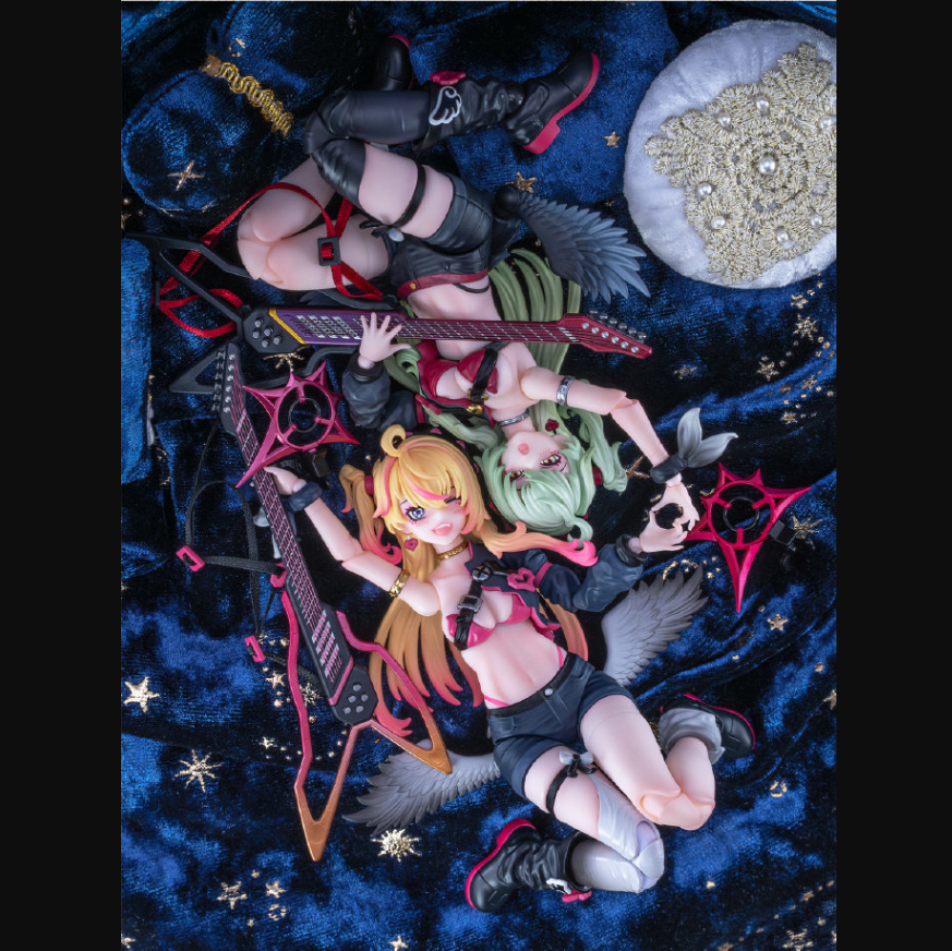 次元具象 第六弹 1/12 魔音天使 星川猫猫 可动成品手办 即将到货