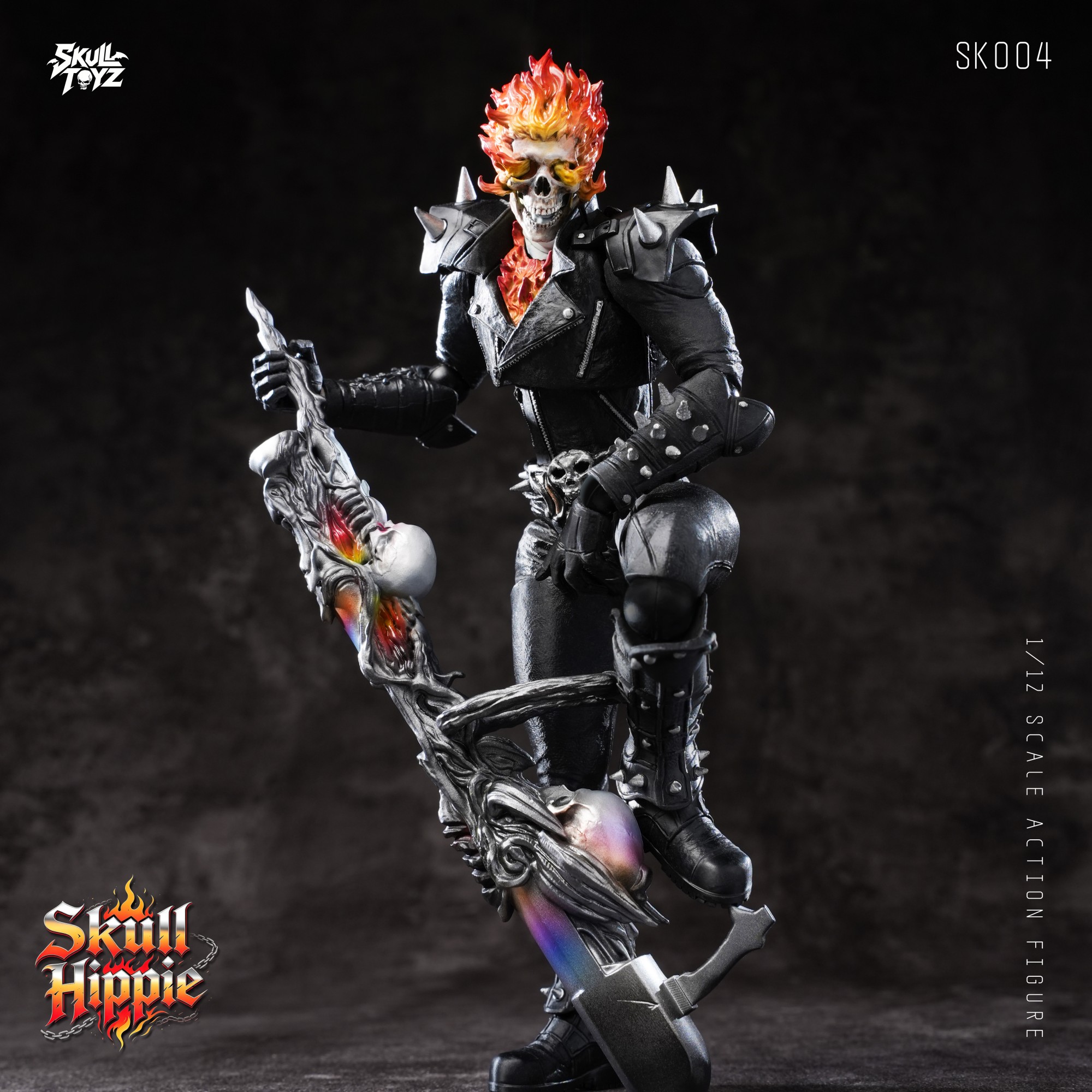 Skull Toyz 1/12 魔鬼嬉皮士 SK004 可动手办 定金