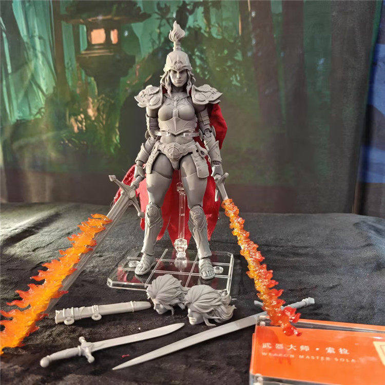 方寸工作室 武器大师 索拉 可动人偶 先行定金