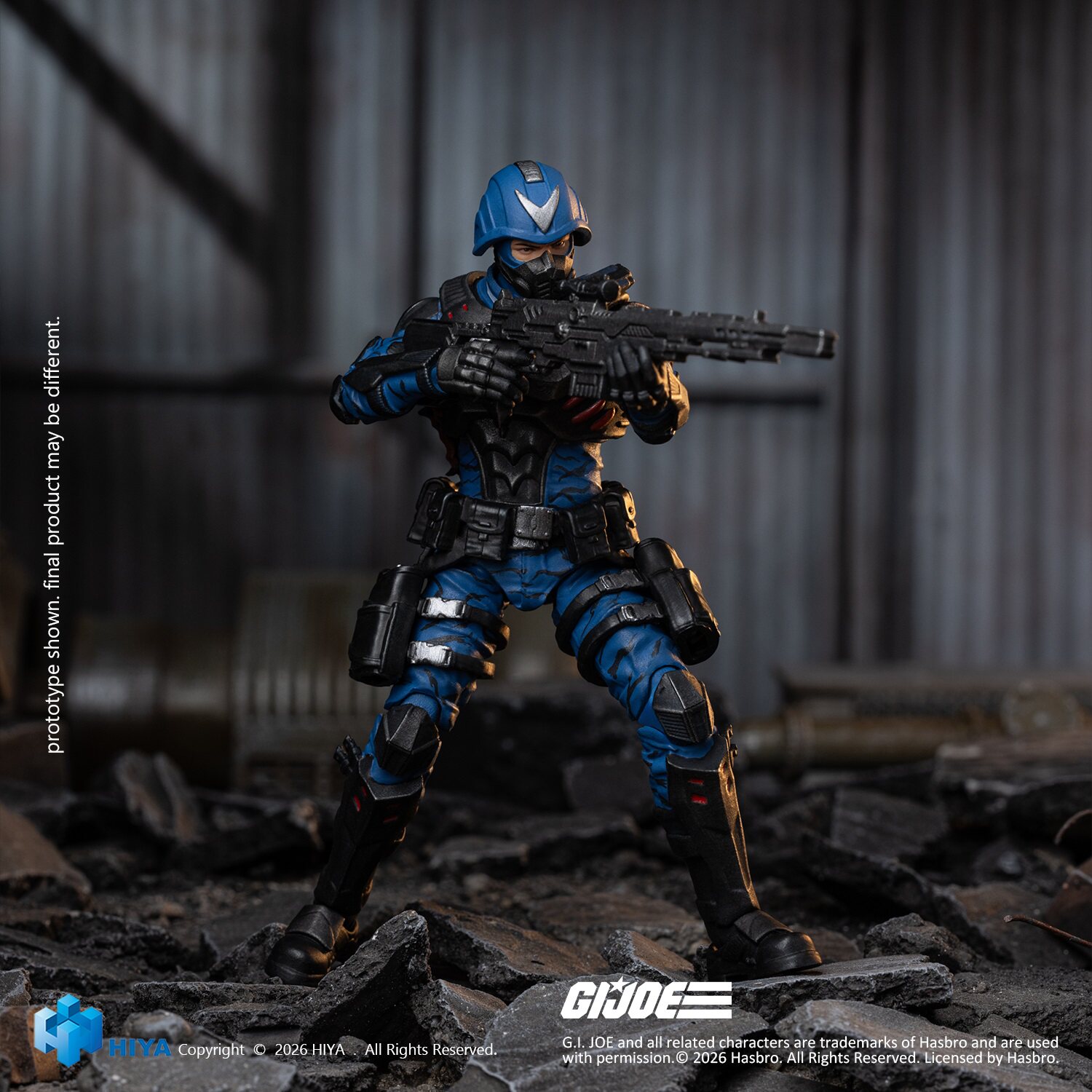 海雅HIYA 迷你 1/18 特种部队 眼镜蛇军官 EMG0454 定金