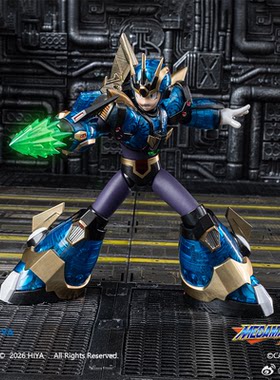 HIYA海雅 洛克人X 艾克斯 究极装甲版 EBM0383 可动手办 定金