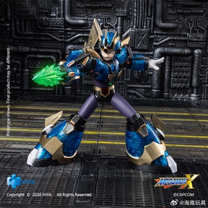 HIYA海雅 洛克人X 艾克斯 究极装甲版 EBM0383 可动手办 定金