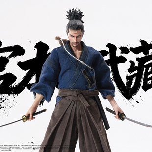 半匠 HALF CARFT 宫本武藏 1/12 可动人偶 定金