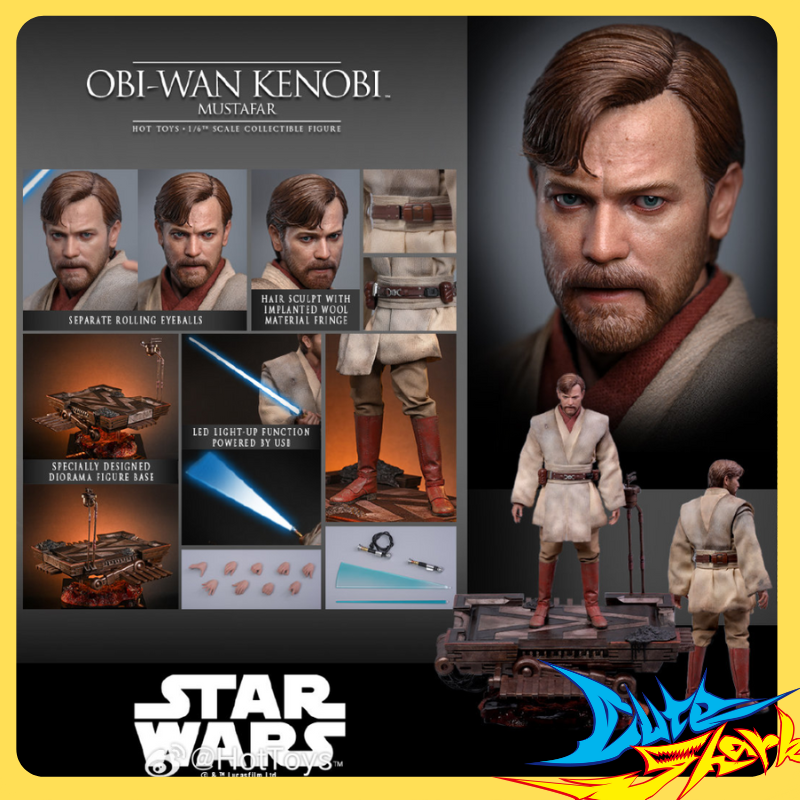 HT Hot Toys 1/6 星战前传3 西斯的复仇 欧比旺 MMS843 先行定金