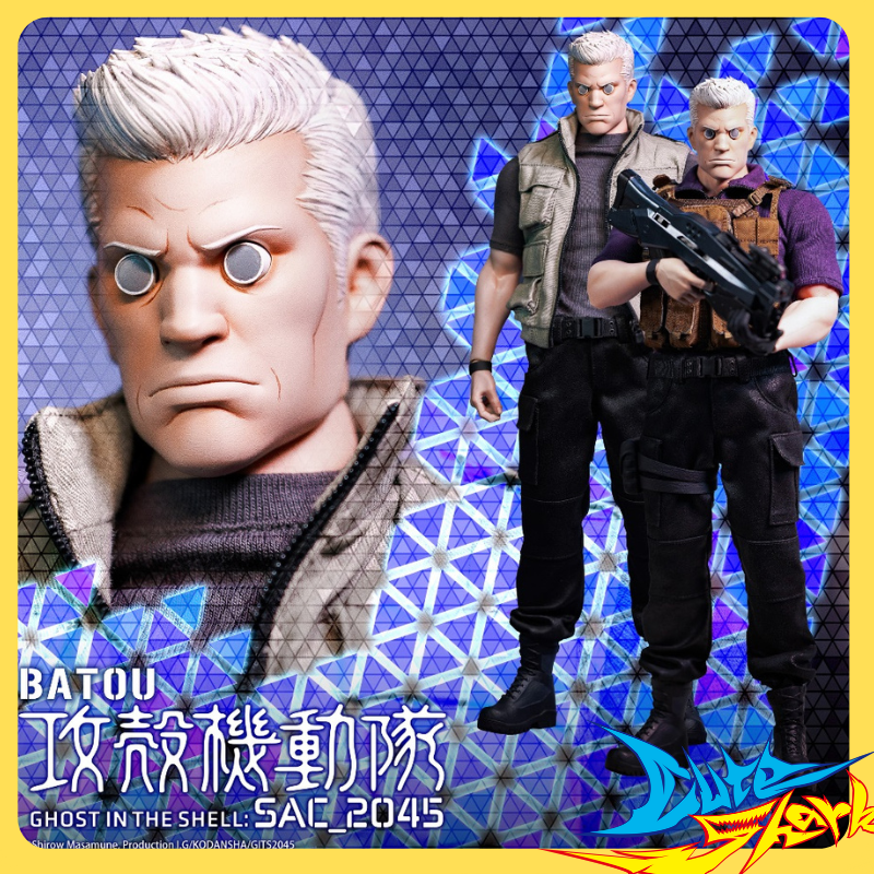 DAMTOYS 1/6 攻壳机动队 SAC2045 巴特 可动人偶 DMS043 定金