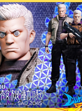 DAMTOYS 1/6 攻壳机动队 SAC2045 巴特 可动人偶 DMS043 定金