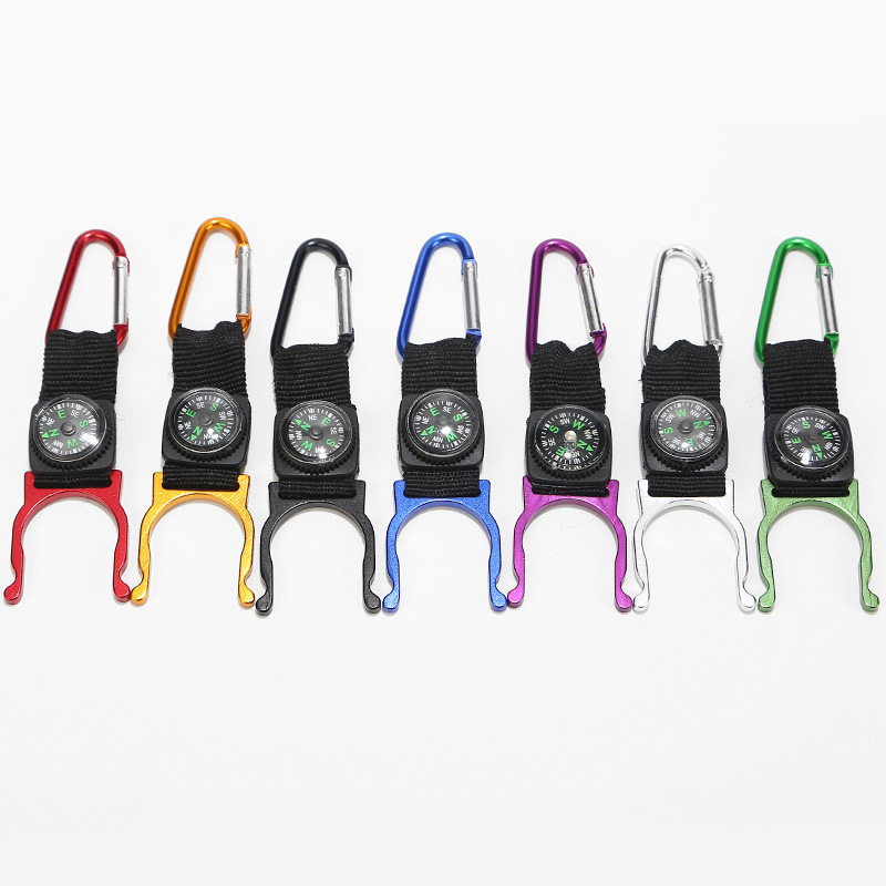 杨云户外装备加工厂制水壶扣 矿泉水瓶扣快挂 配指南针水瓶扣登,户外/登山/野营/旅行用品,水袋配件,淘宝优惠券,粉丝福利购,淘宝优惠卷