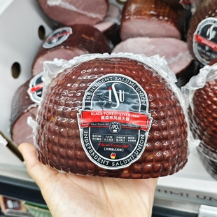 山代购姆ISU黑森林风味火腿1kg烟熏工艺即食火腿肉肠凉拌沙拉火腿