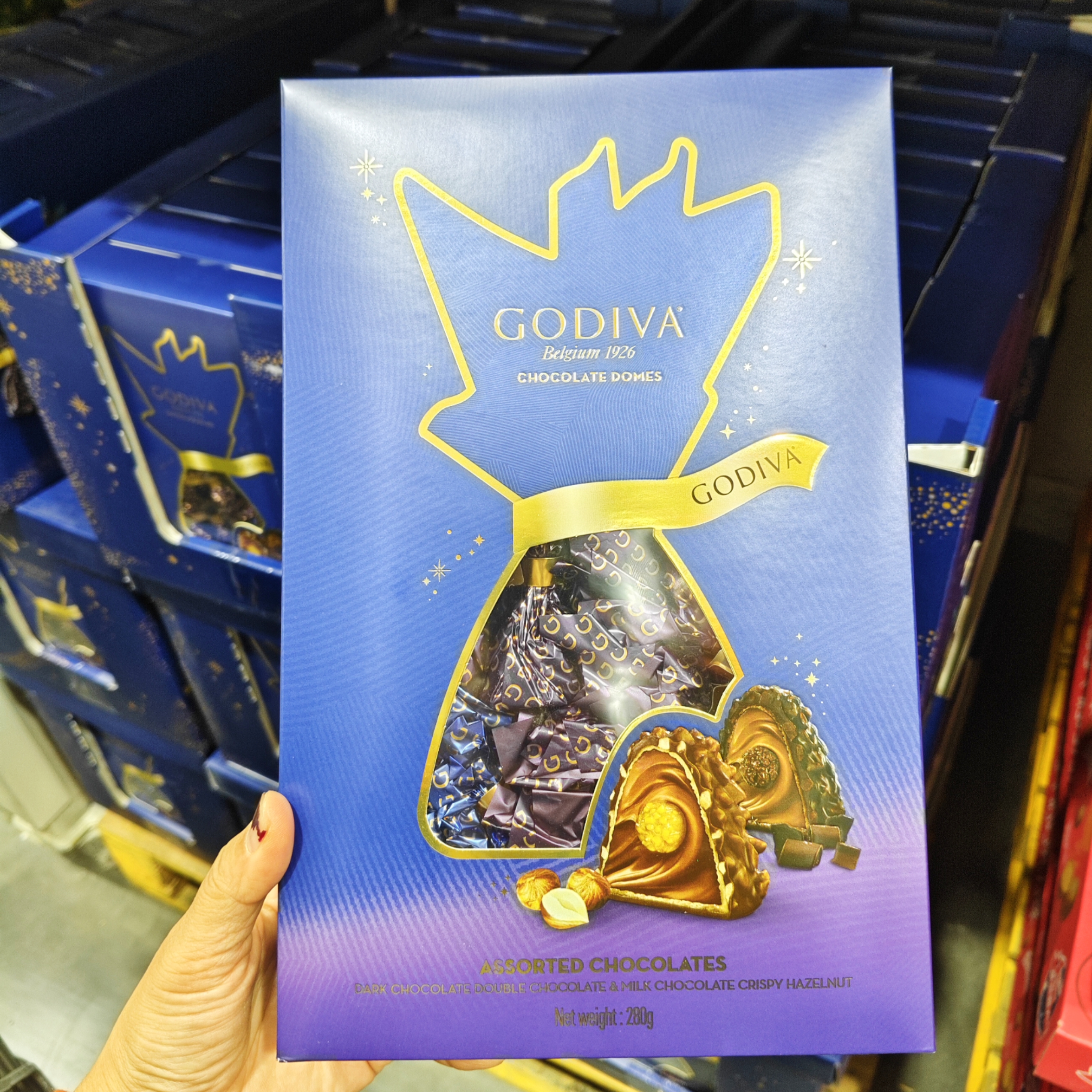 山姆代购歌帝梵臻粹系列巧克力制品精选装节日礼盒混合巧克力280g