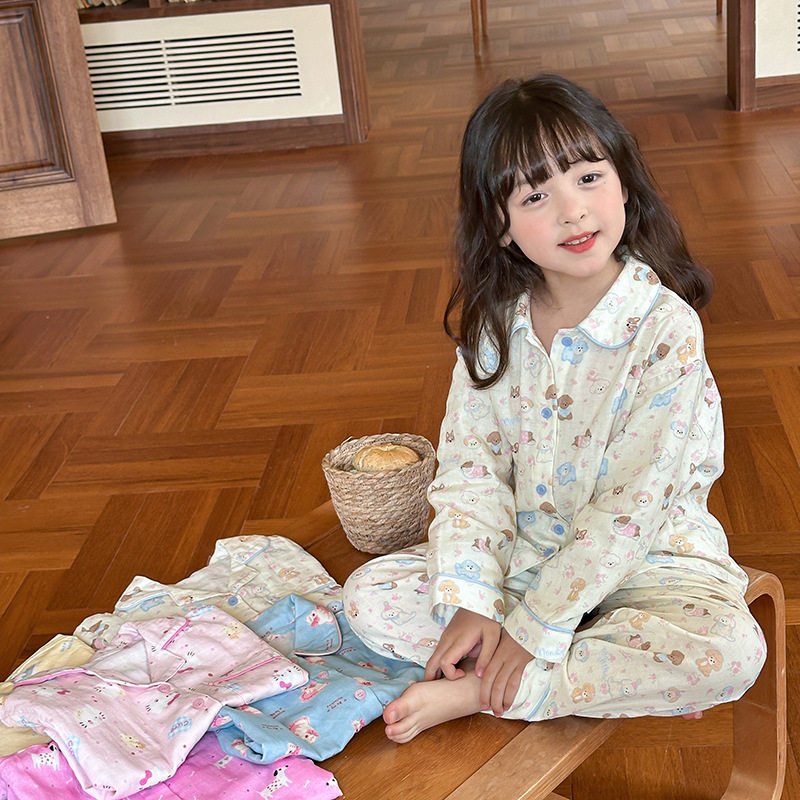 婴幼儿A类纯棉夏季家居服