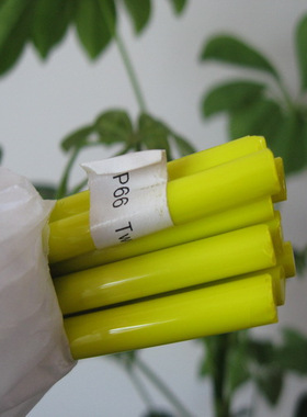 灯工琉璃棒 手工加热制作料  p66黄色 Tweety cane L