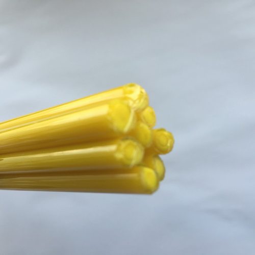 现货 p67柠黄色灯工手工琉璃制作加工棒caution