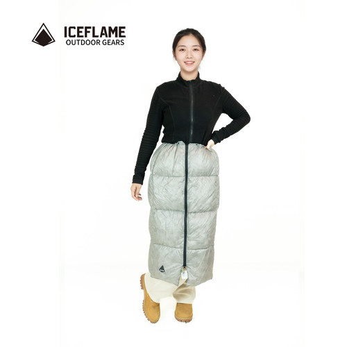 iceflame冰焰睡袋户外露营超轻羽绒毯羽绒披风多功能羽绒裙羽绒被