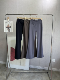 ～ 四面弹高腰收腹提臀微喇打底瑜伽裤 裸感无压力