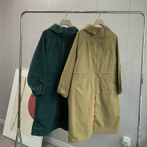 连帽工装风衣外套宽松休闲秋冬