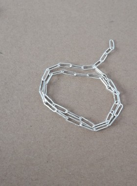 手工足银项链手链定制