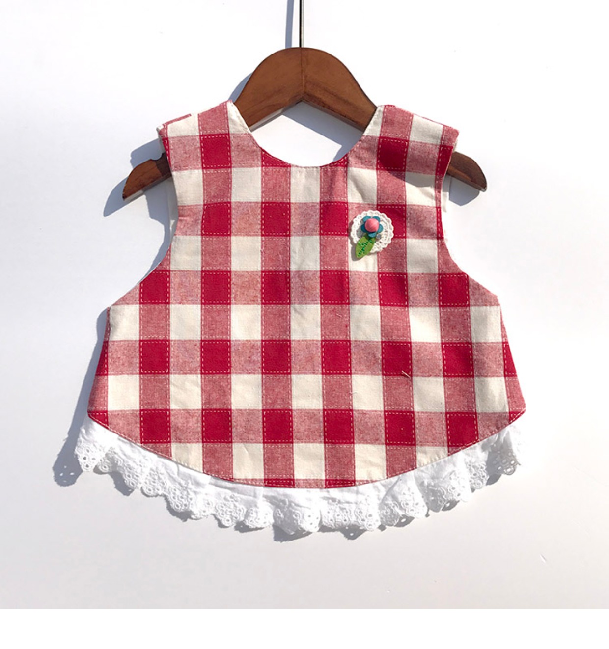 亲子围裙宝宝罩衣纯棉防水四季反穿衣婴儿童吃饭衣护衣围兜画画衣