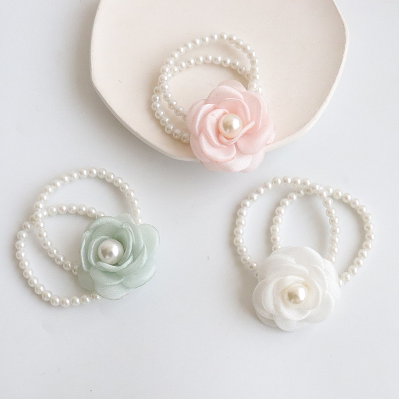 山茶花发圈玫瑰花朵头绳小香风发绳珍珠扎头发橡皮筋网红超仙少女,饰品/流行首饰/时尚饰品新,发饰,淘宝优惠券,粉丝福利购,淘宝优惠卷