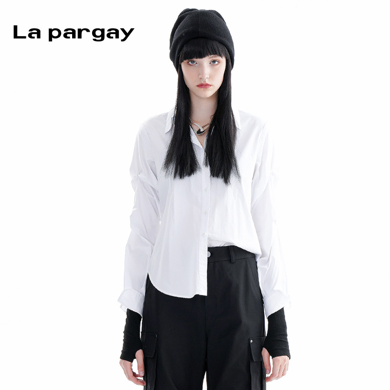 lapargay街头长袖衬衫