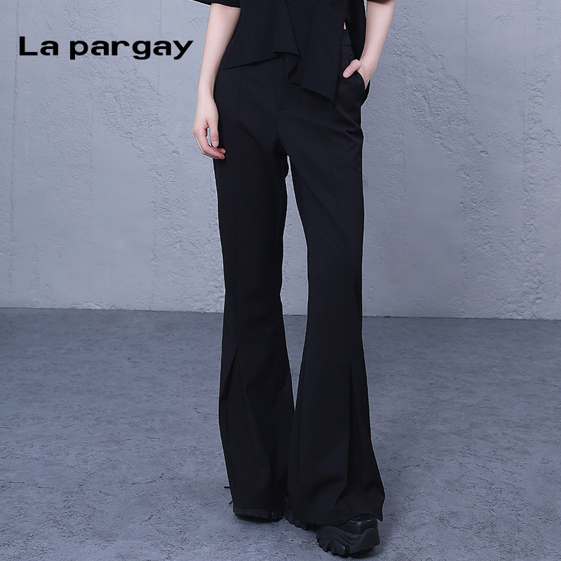 高腰lapargay长裤休闲裤