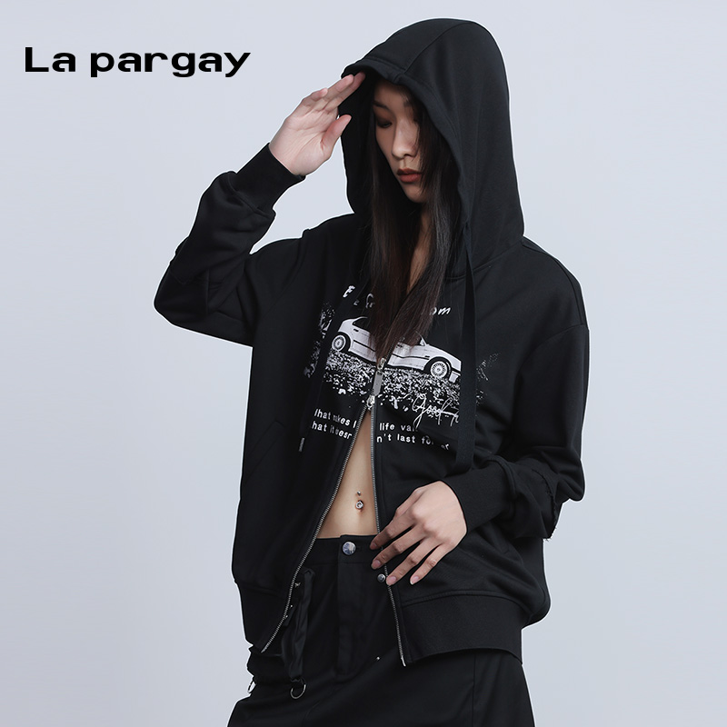 lapargay宽松街头卫衣