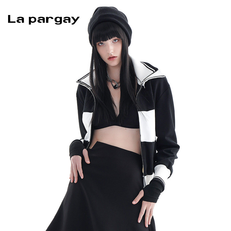 纳帕佳拼色立领短款外套2026新款女式个性时尚简约设计感上衣,女装/女士精品,短外套,淘宝优惠券,粉丝福利购,淘宝优惠卷