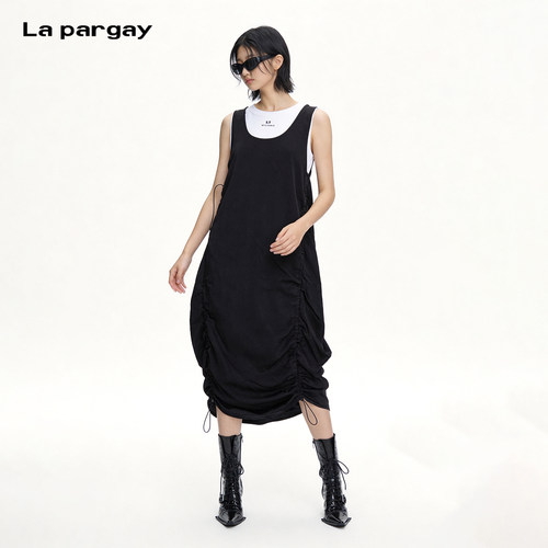 Lapargay通勤显瘦两件套连衣裙