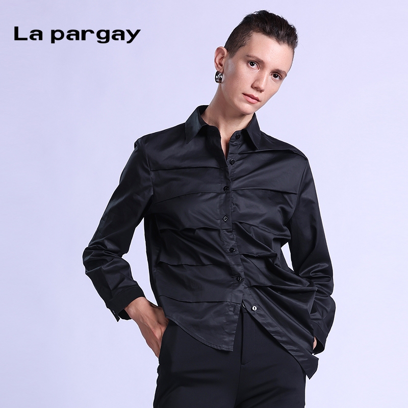 lapargay街头长袖衬衫