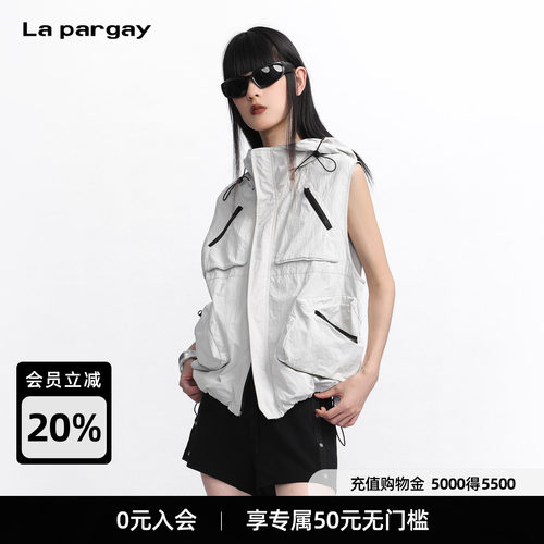 La pargay【街头末幕】轻户外机能工装马甲 抗皱耐穿 L75301401S